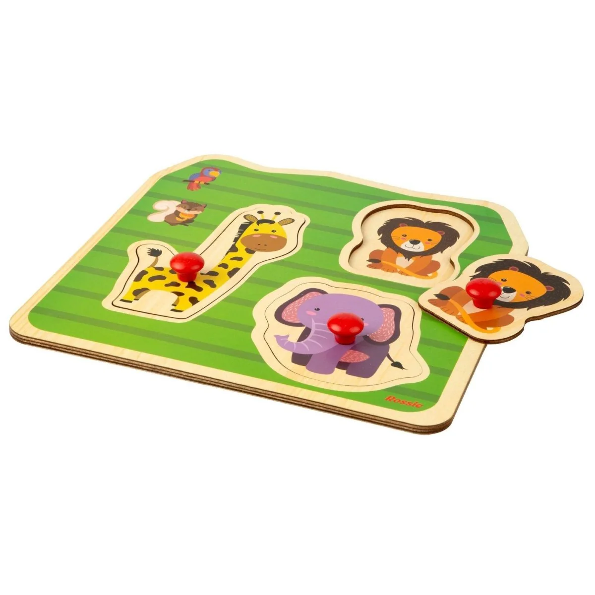 Rossie Wood First Puzzle - Wild Animals - Image 3