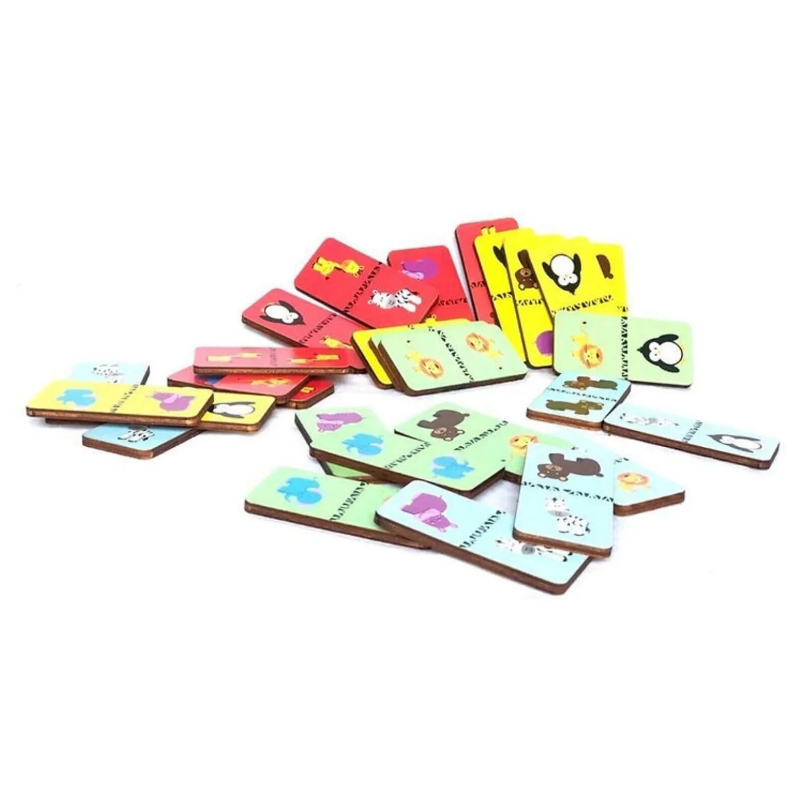 Rossie Wood Matching Game-Domino - Image 2