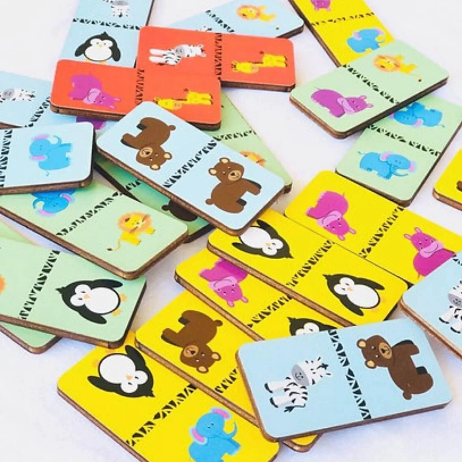 Rossie Wood Matching Game-Domino - Image 3
