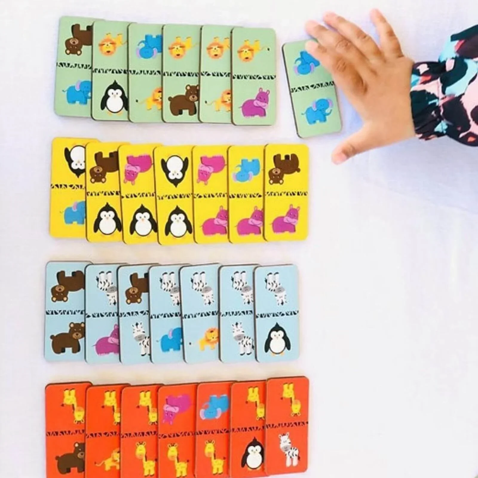 Rossie Wood Matching Game-Domino - Image 4