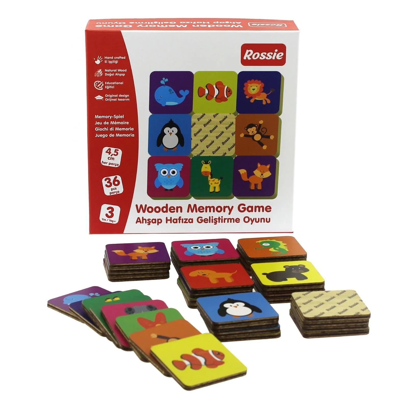 Rossie Wood Memory Game - Image 3