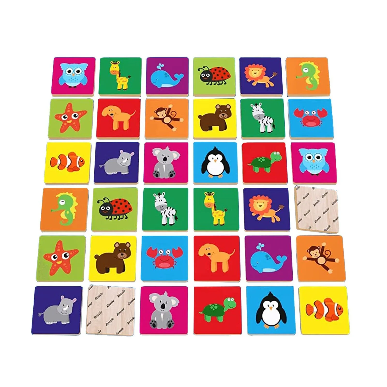 Rossie Wood Memory Game - Image 4