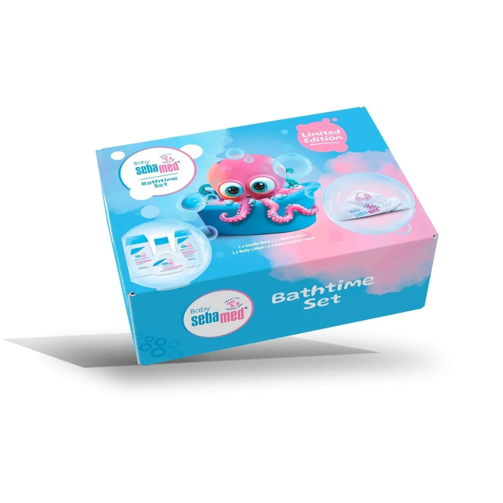 Sebamed Baby Bath Time Gift Set 4 pcs - Image 2