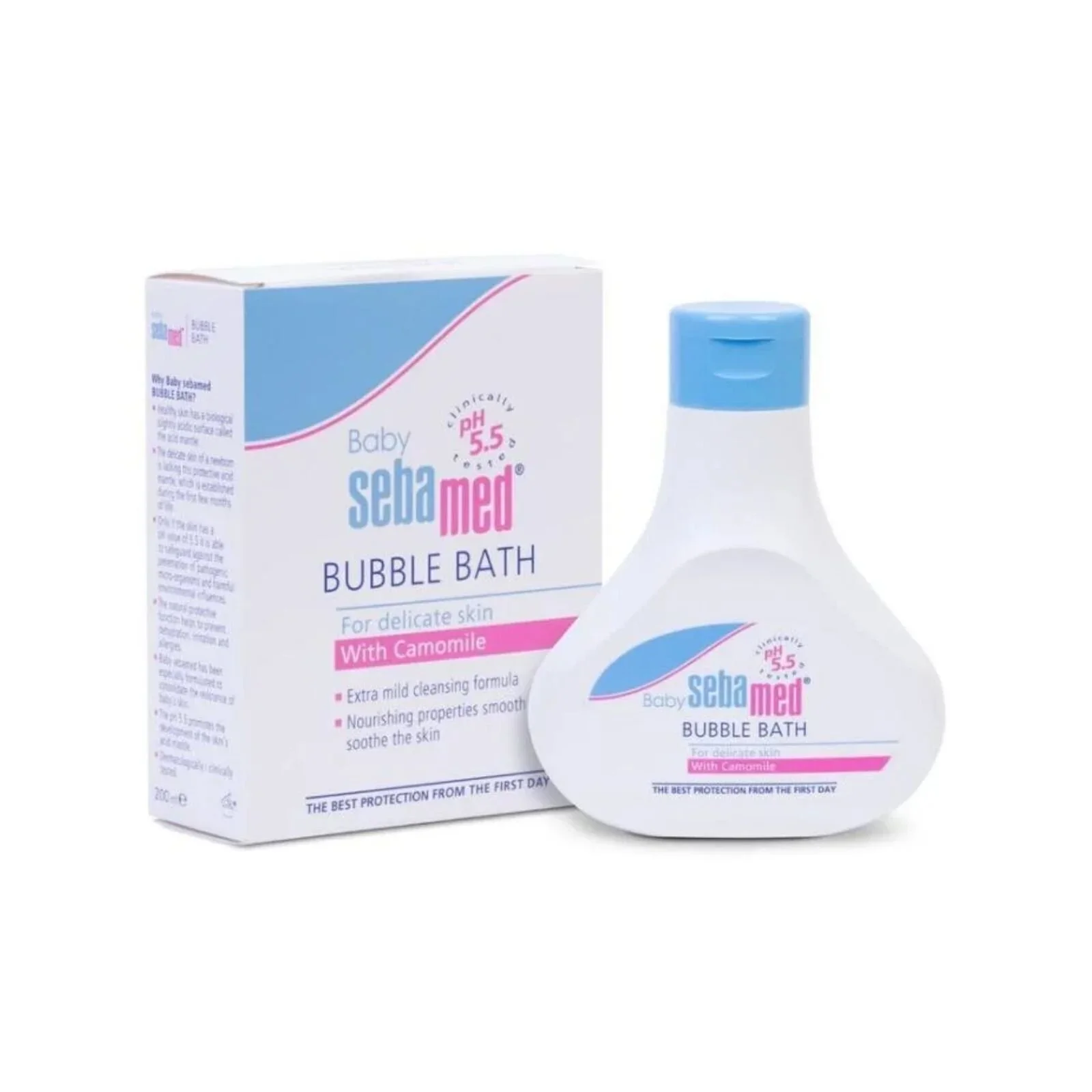 Sebamed Baby Bubble Bath 200ml - Image 3