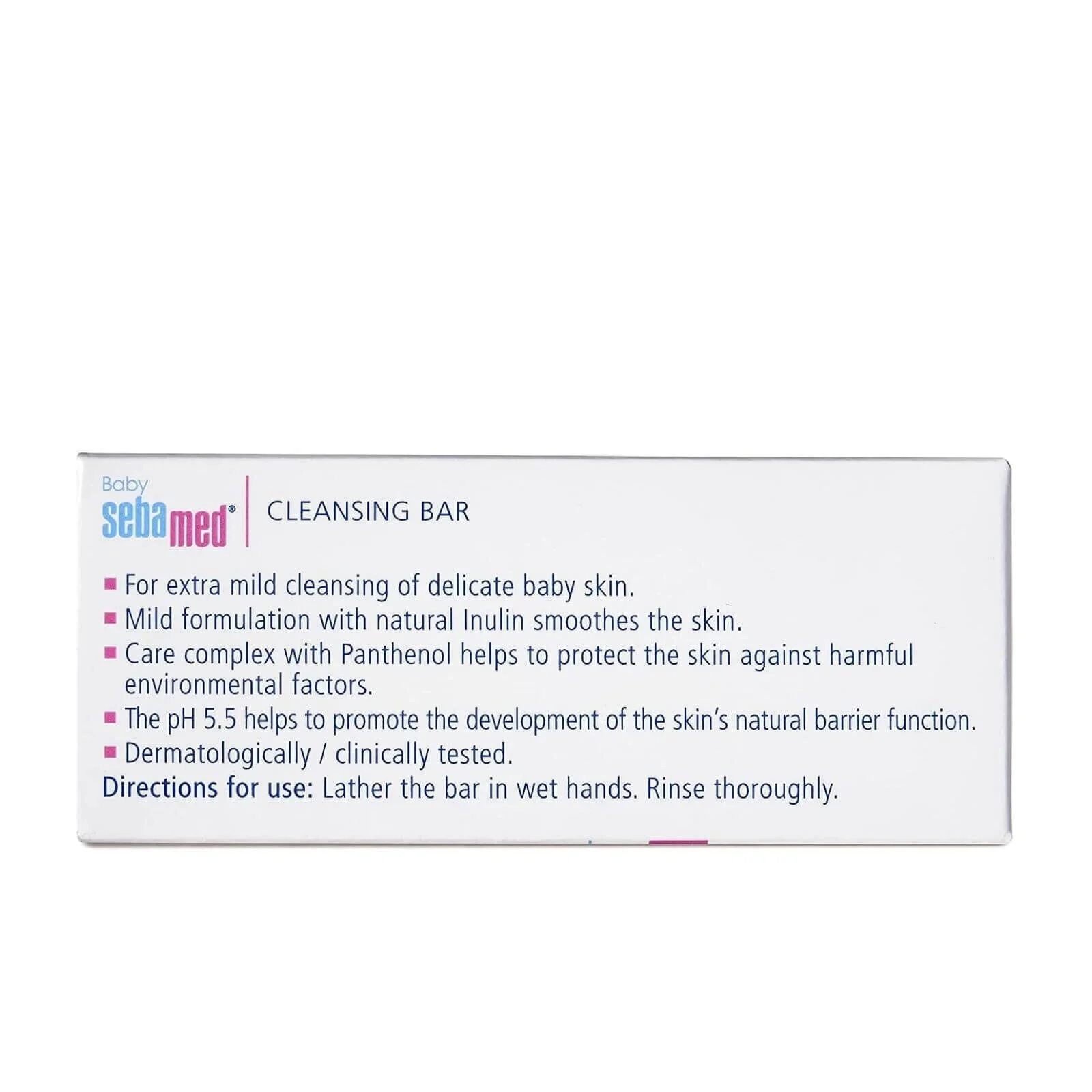 Sebamed Baby Cleansing Bar 100g - Image 4