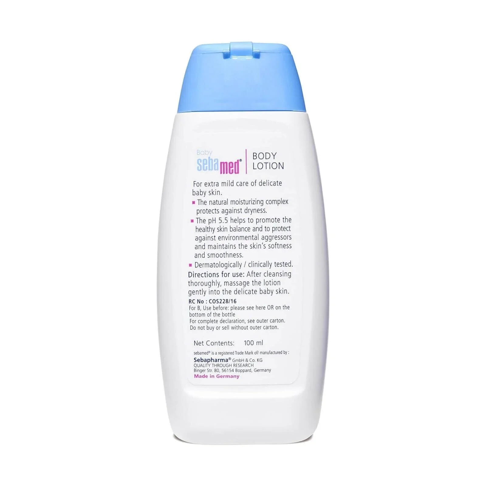 Sebamed Baby Lotion 100ml - Image 2