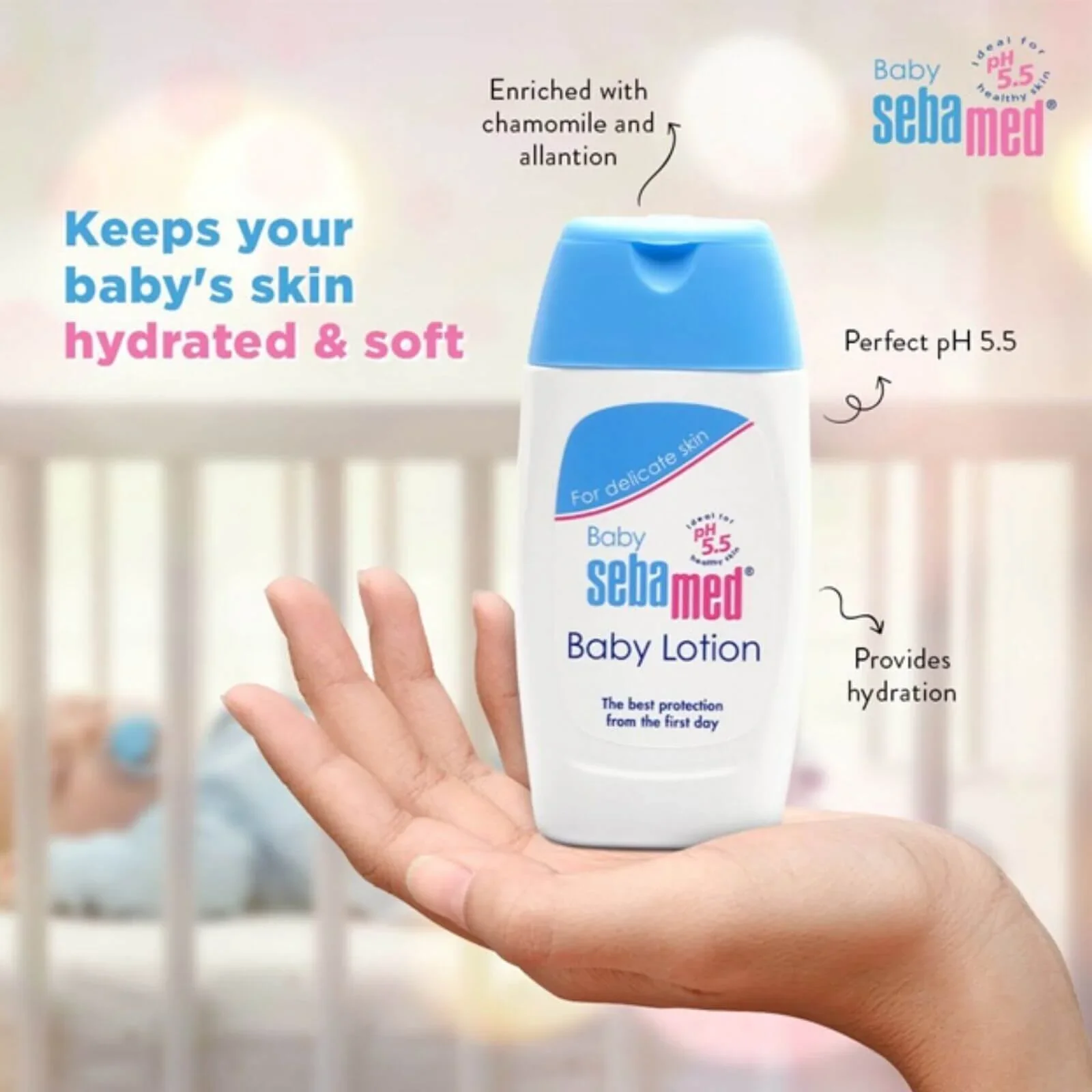 Sebamed Baby Lotion 100ml - Image 4