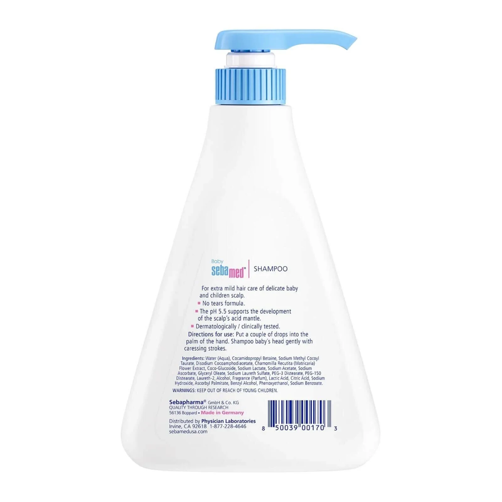 Sebamed Childrens Shampoo 500ml - Image 2