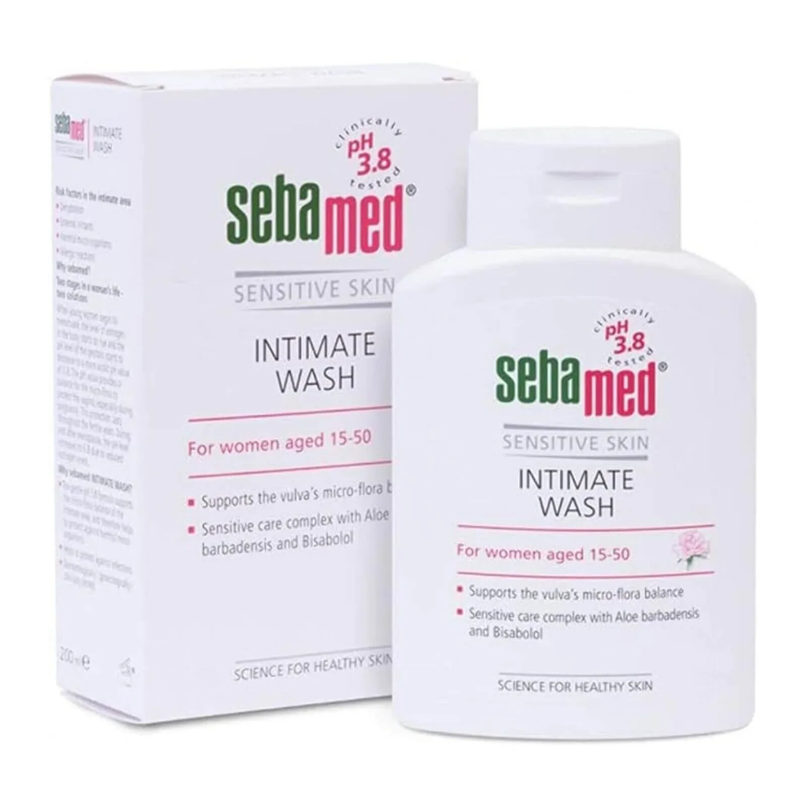 Sebamed Intimate Wash ph 3.8 15+ years 200ml - Image 2