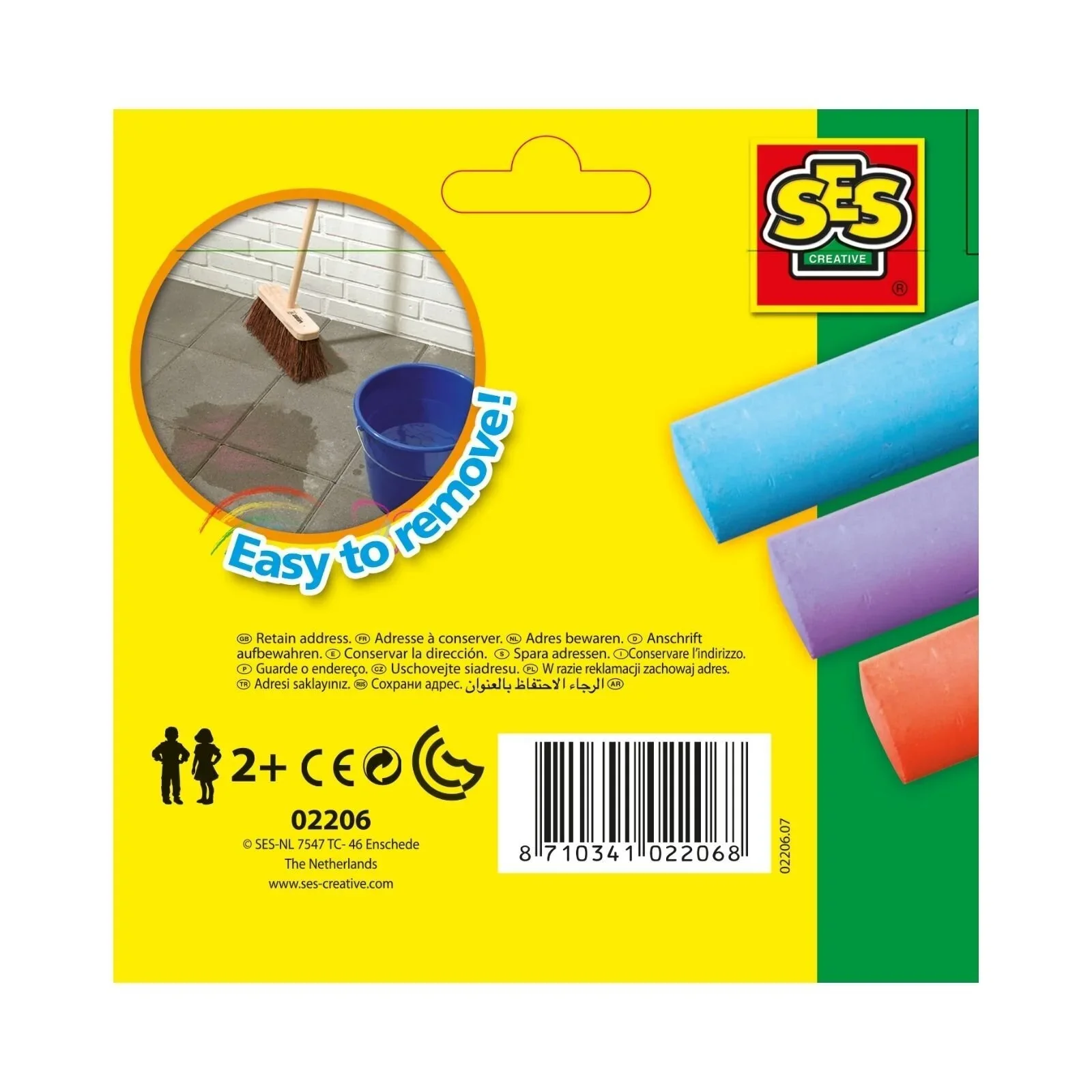 SES Creative Playground Chalk 6 pcs - Image 5
