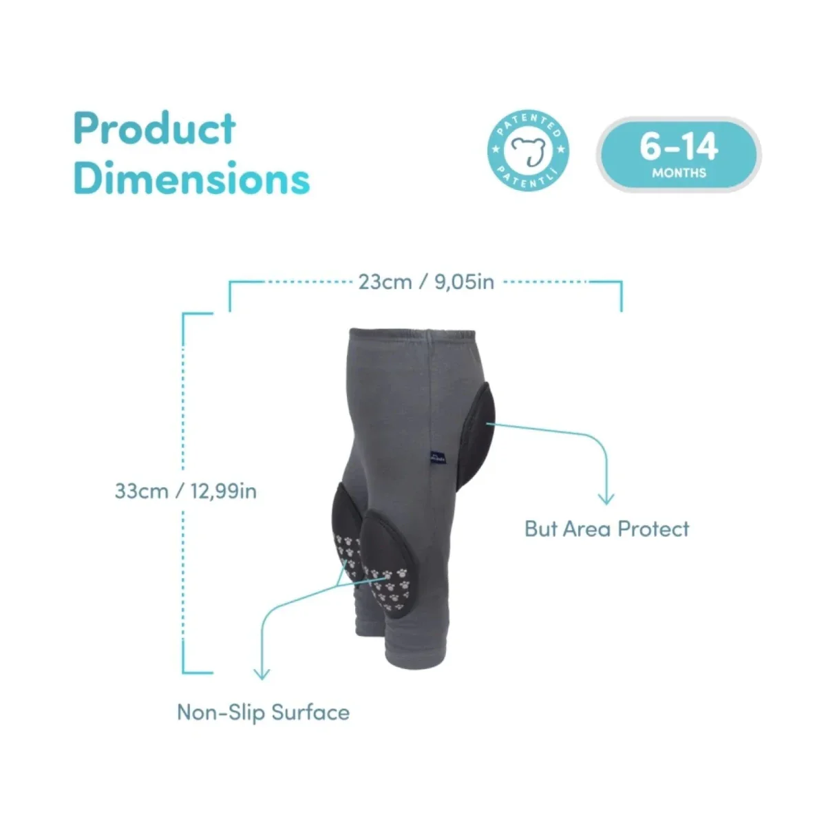 Sevi Bebe Baby First Step Pants 6-14 months - Image 4
