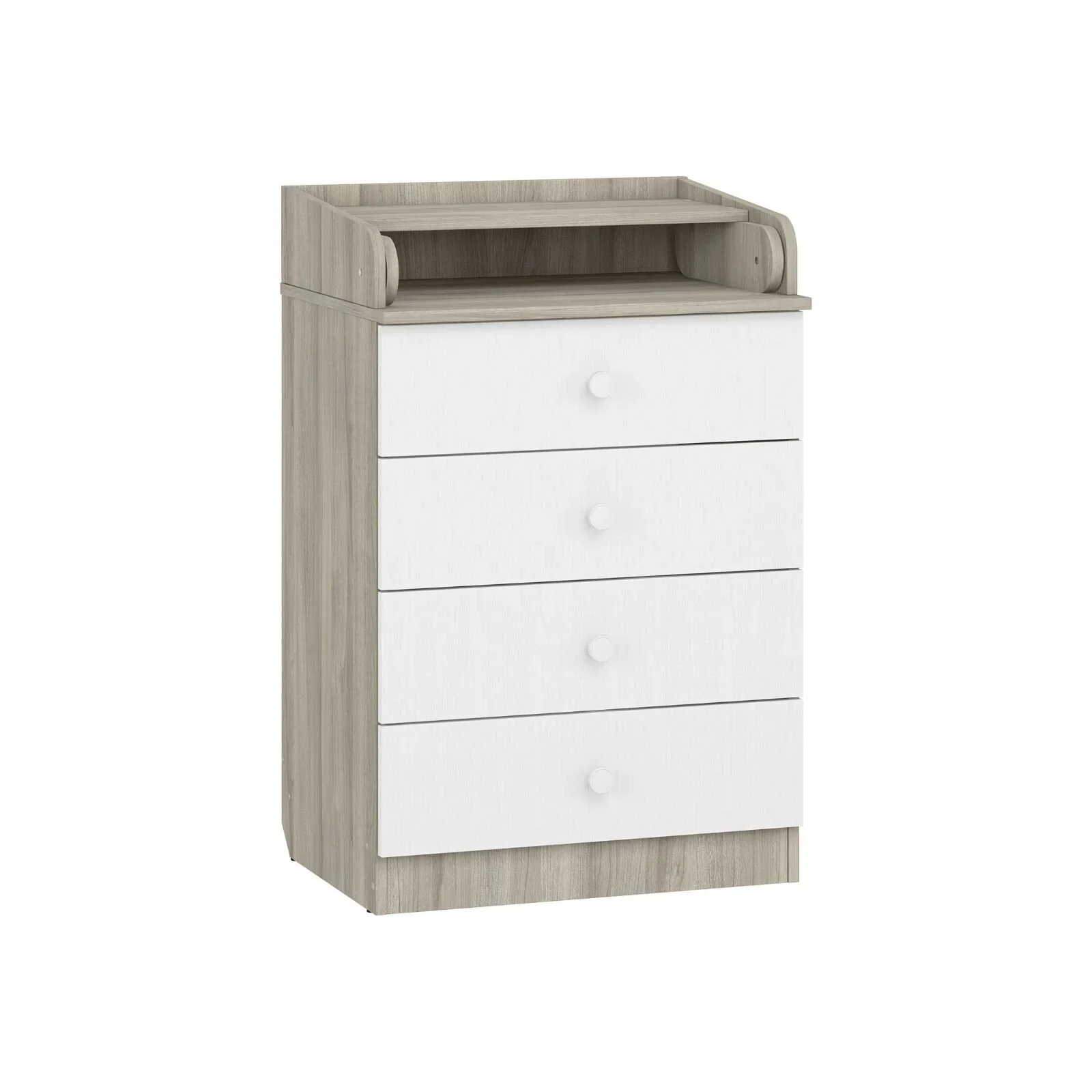 Shefa Kids 600 Changing Dressers - Elm/White - Image 7