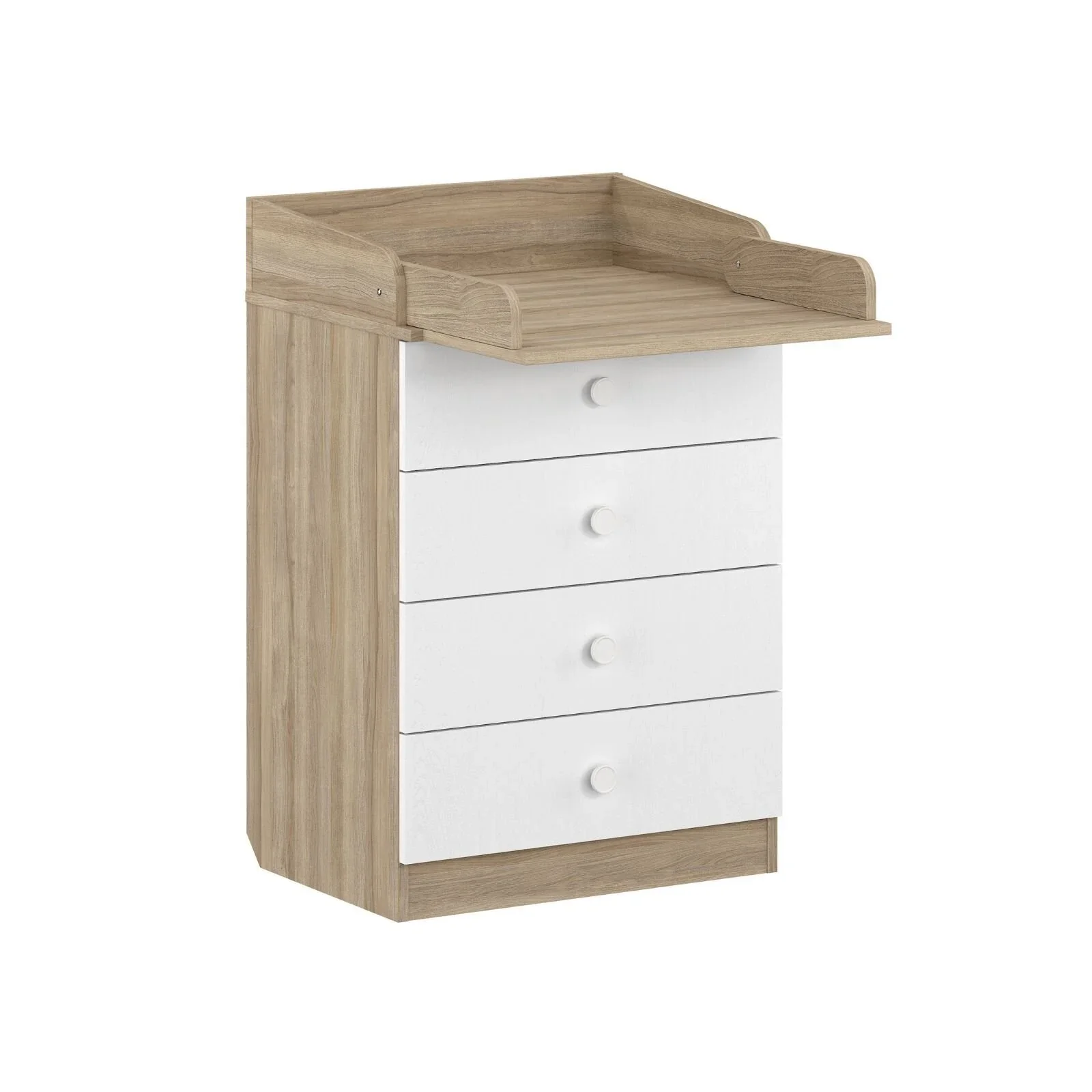 Shefa Kids 600 Changing Dressers - Elm/White - Image 8