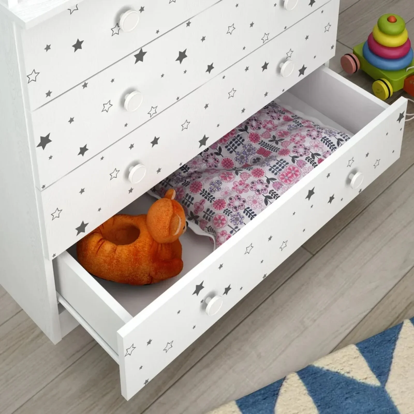 Shefa Kids 800 Changing Dresser - Starlight - Image 6