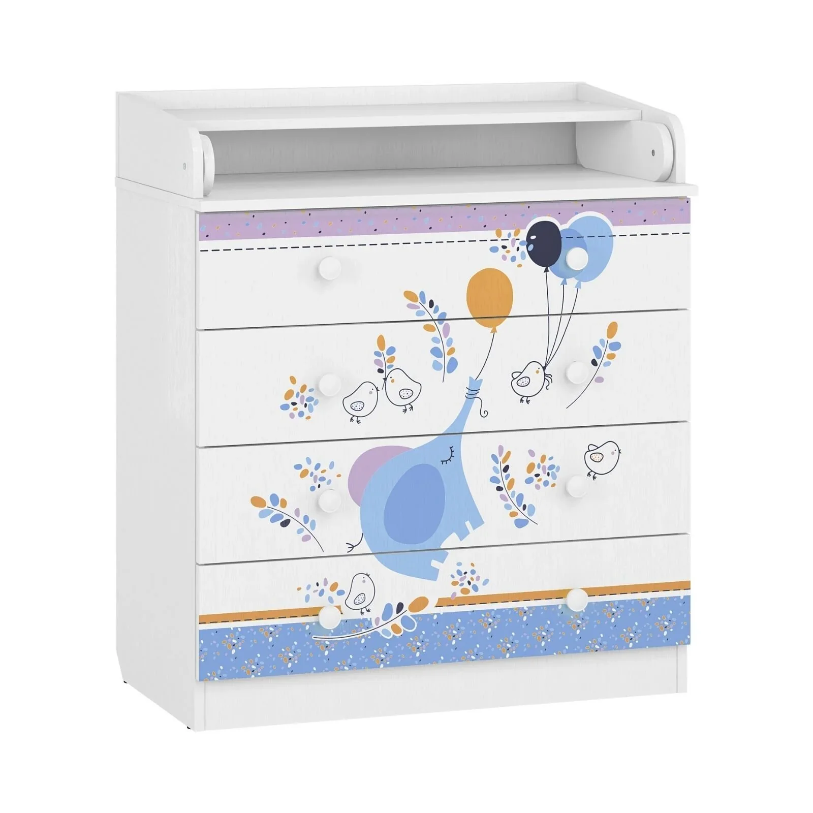 Shefa Kids 800 Changing Dresser - Elephant - Image 3