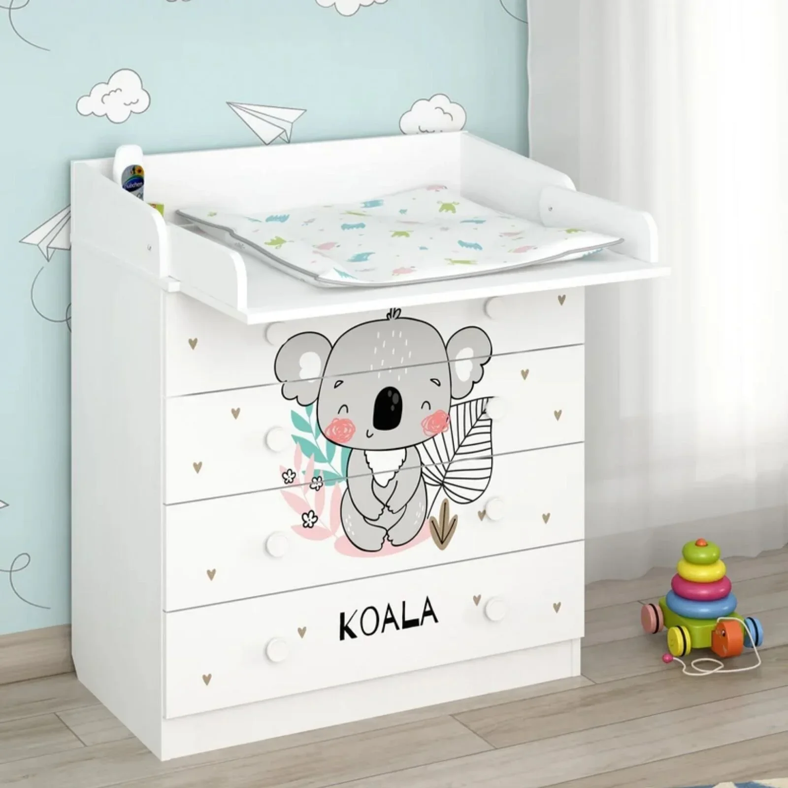 Shefa Kids 800 Changing Dresser - Coala - Image 2