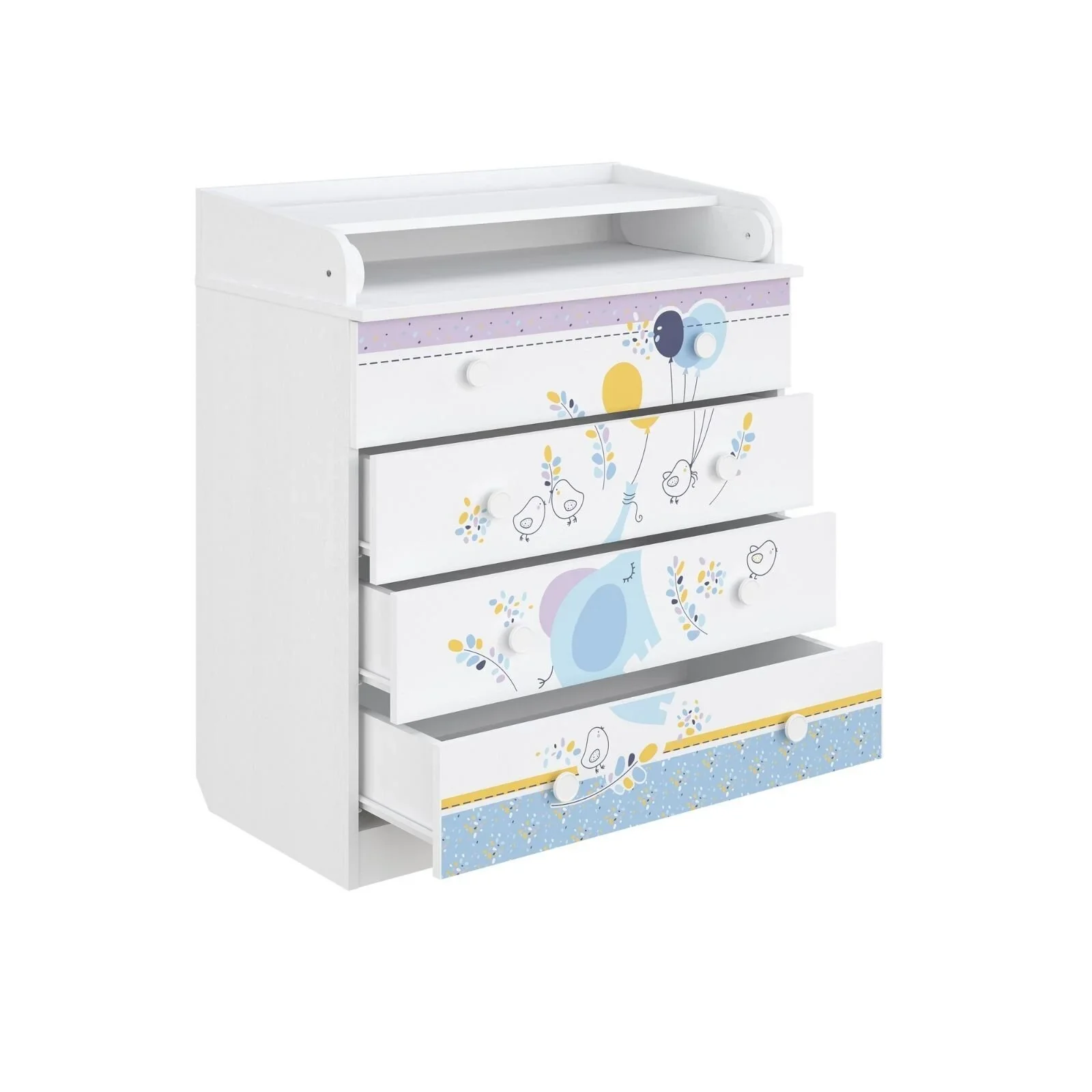 Shefa Kids 800 Changing Dresser - Elephant - Image 6