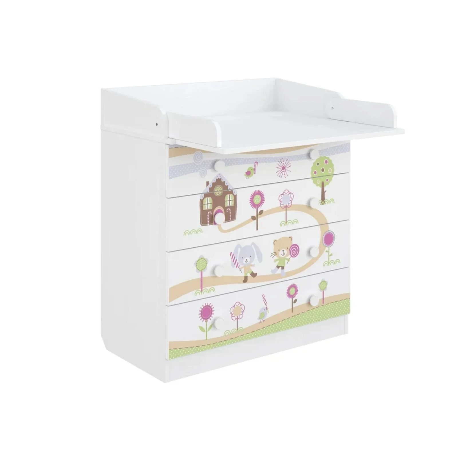 Shefa Kids 800 Changing Dresser - Gingerbread House - Image 3