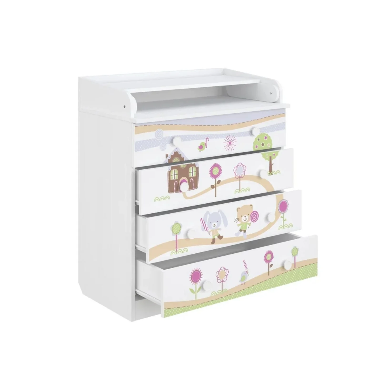 Shefa Kids 800 Changing Dresser - Gingerbread House - Image 5