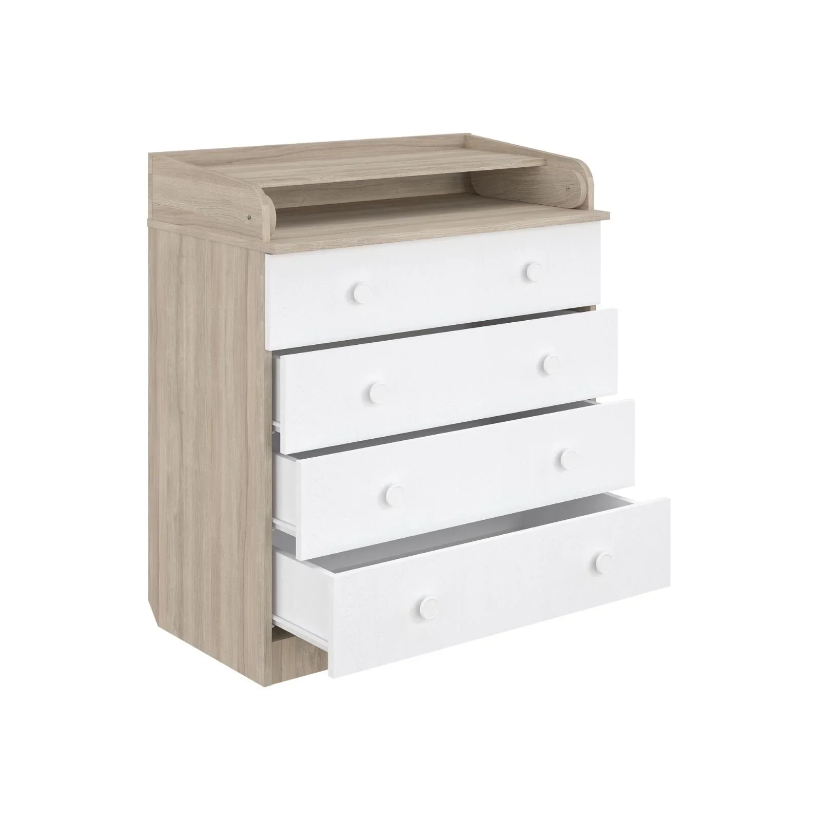 Shefa Kids 800 Changing Dressers - Elm/White - Image 4