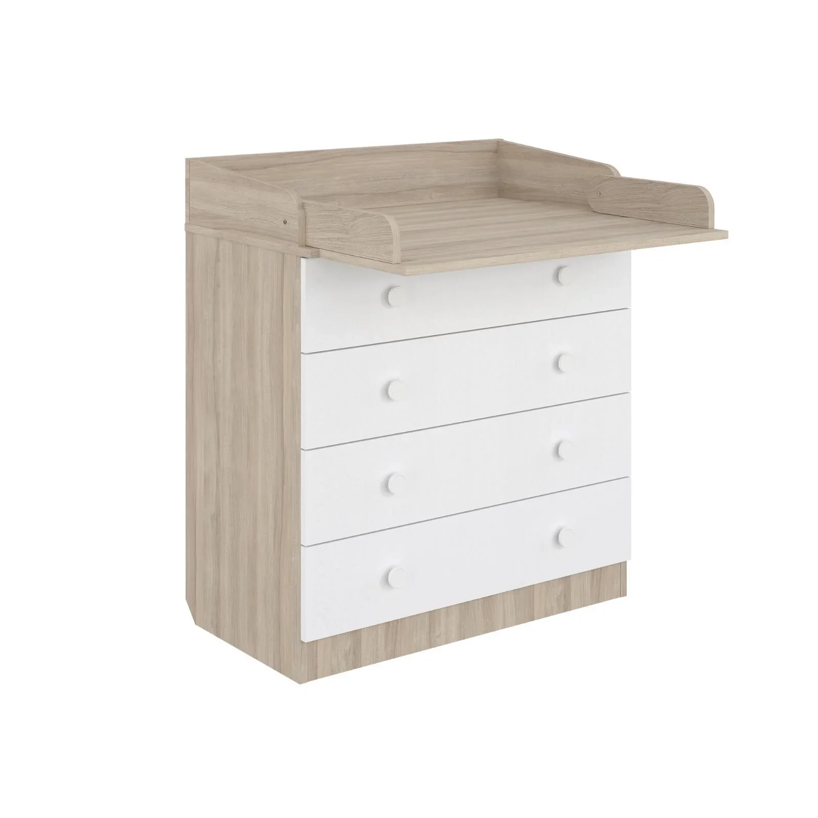Shefa Kids 800 Changing Dressers - Elm/White - Image 6