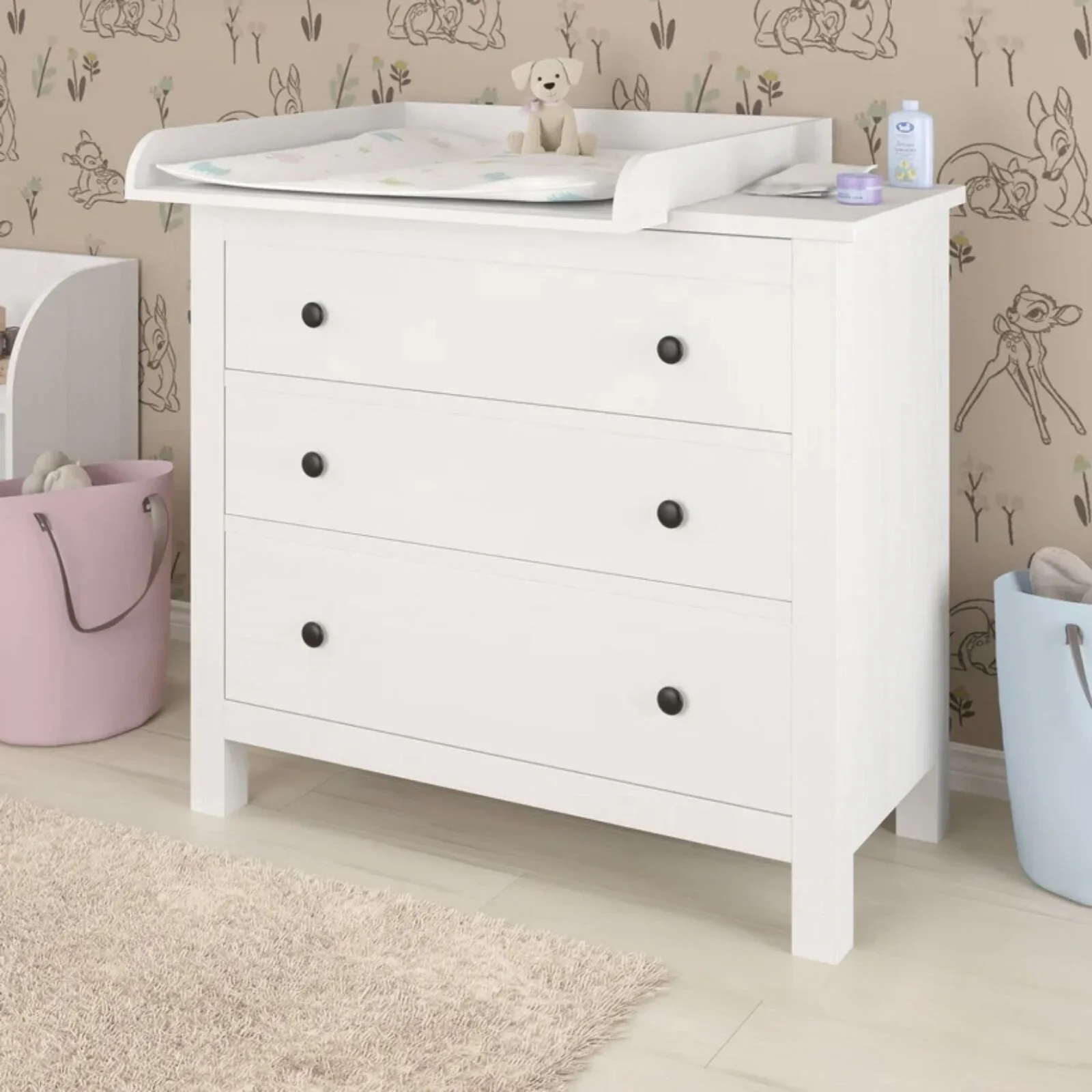 Shefa Kids 800 Universal Dresser Baby Changing Top - White - Image 3
