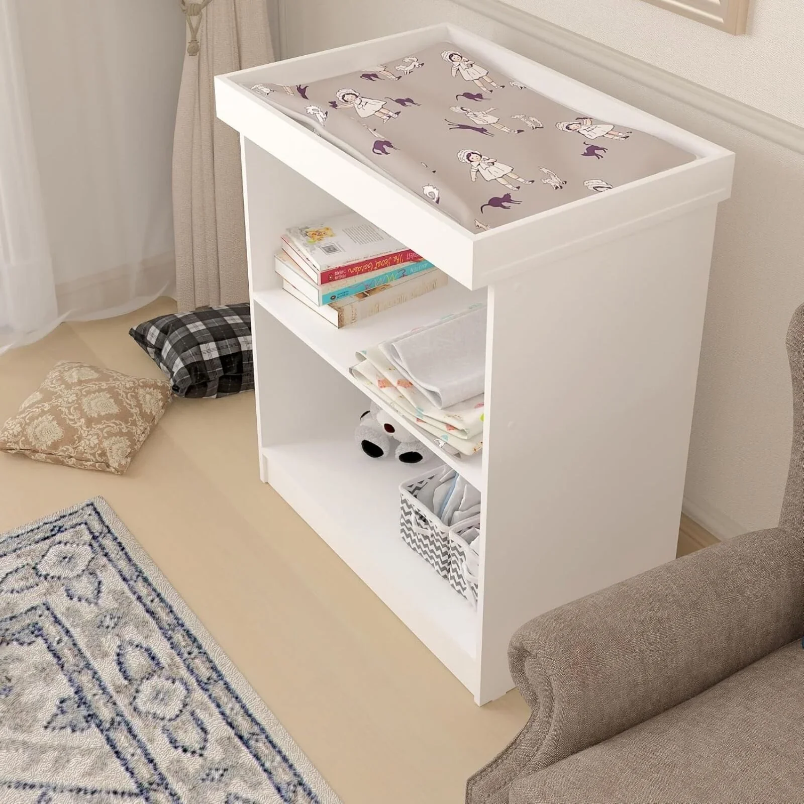 Shefa Kids 810 Changing Table - White - Image 2