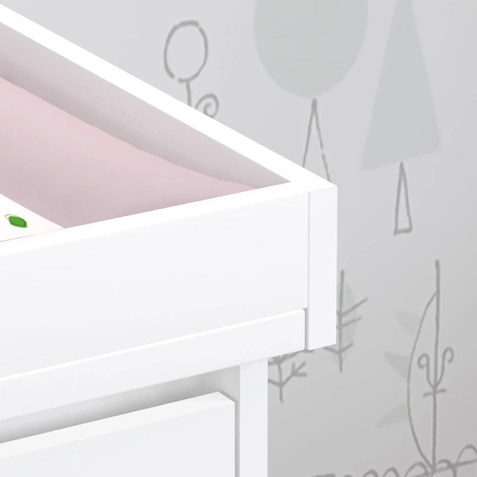 Shefa Kids 880 Baby Changing Unit - White - Image 6