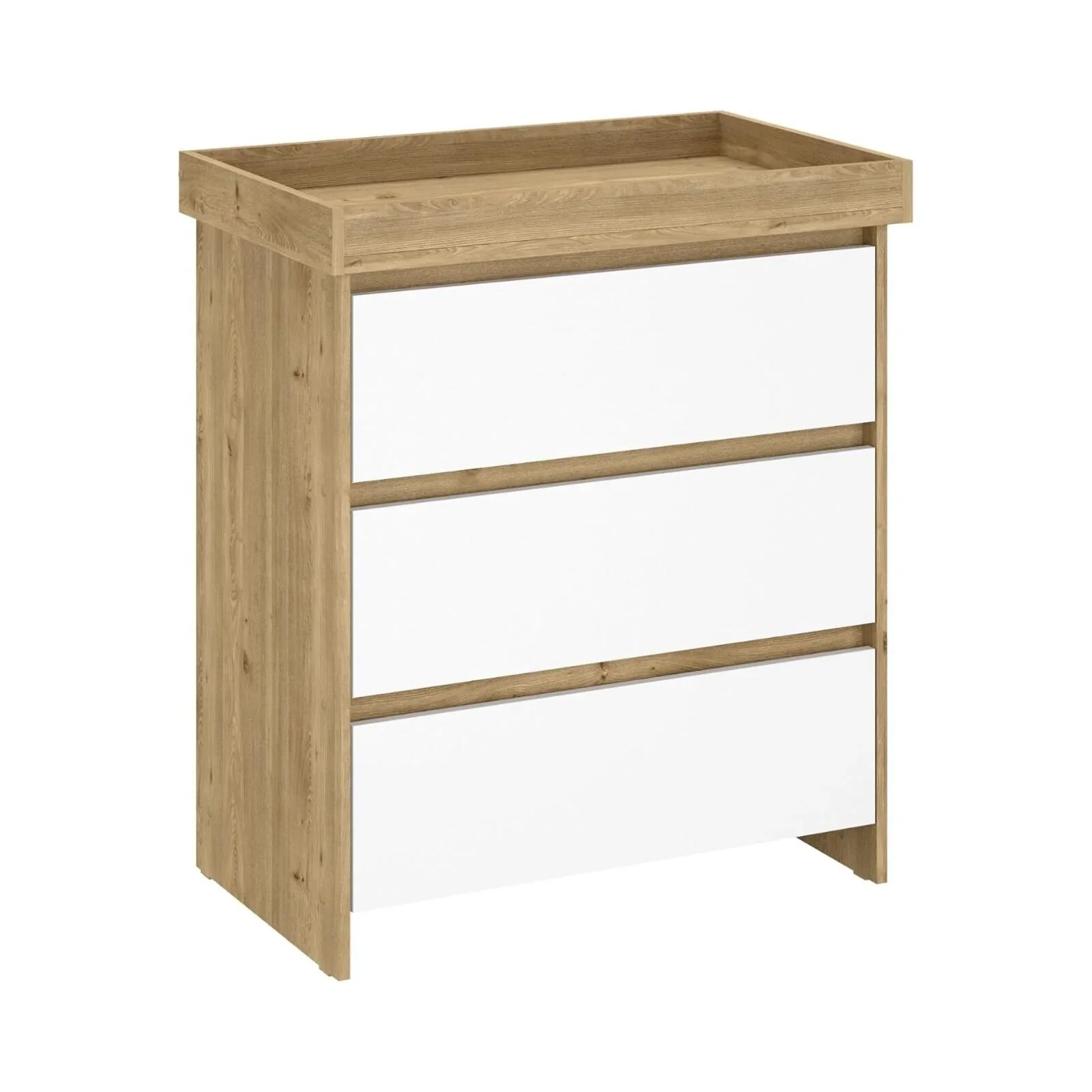 Shefa Kids 880 Baby Changing Unit - Cremona Oak/White - Image 3