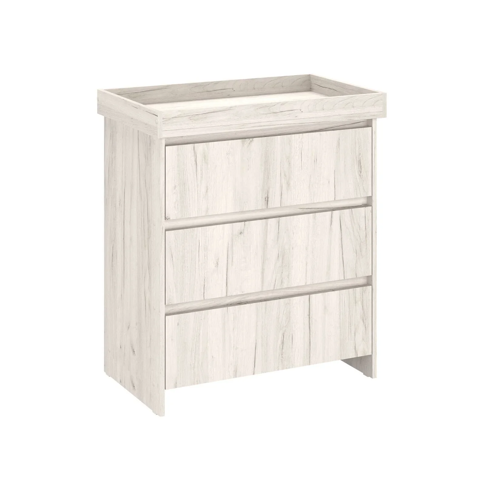 Shefa Kids 880 Baby Changing Unit - White Craft Oak - Image 3