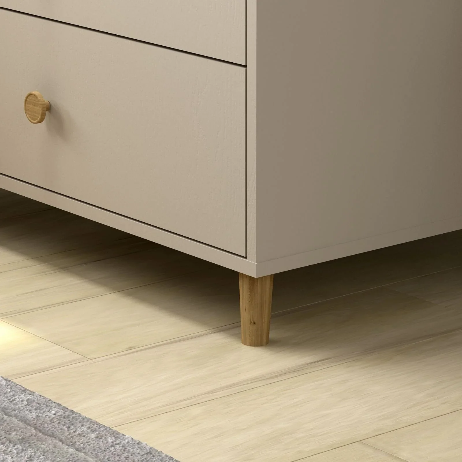 Shefa Kids 890 Changing Dresser - Cashmere Beige - Image 7