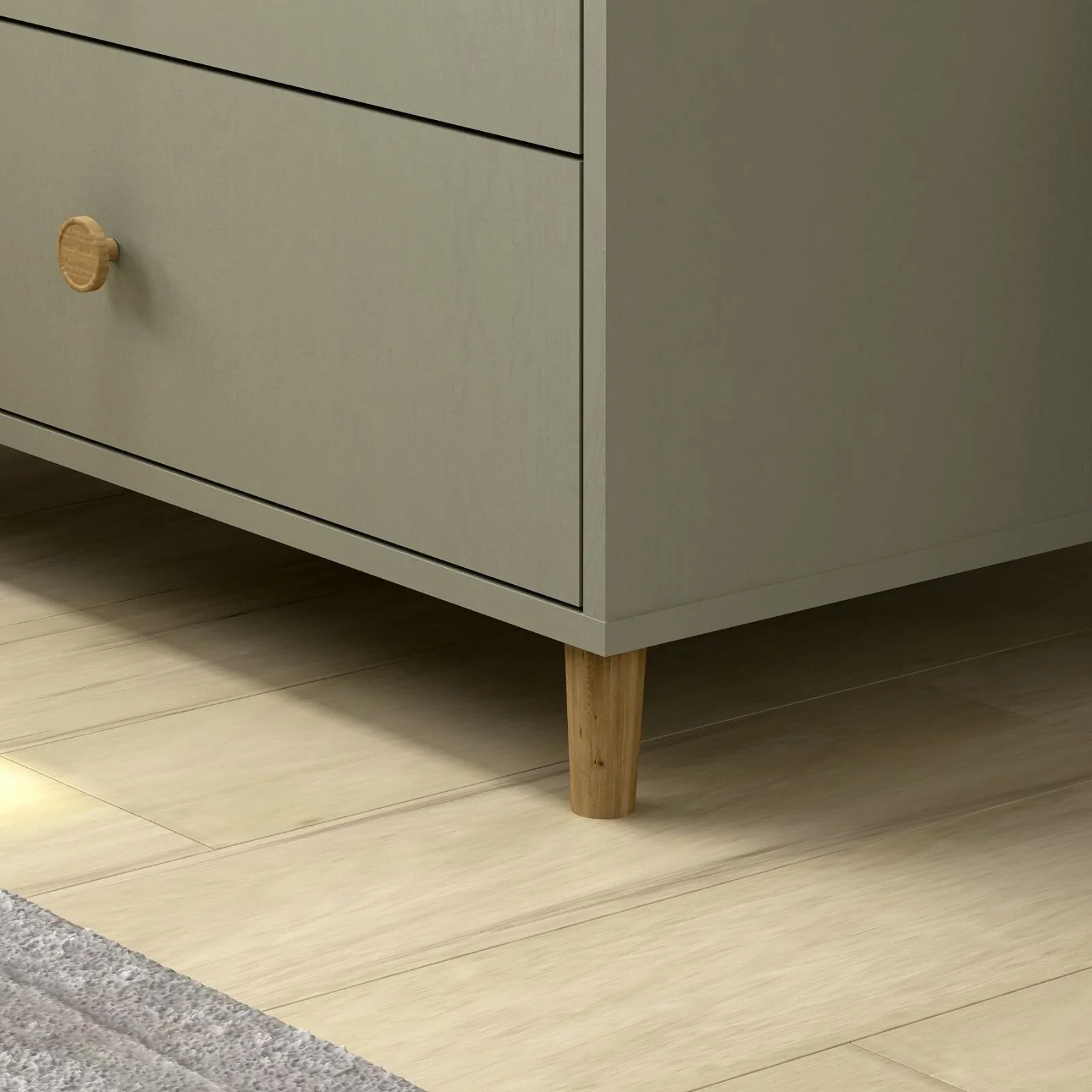 Shefa Kids 890 Changing Dresser - Grey - Image 7