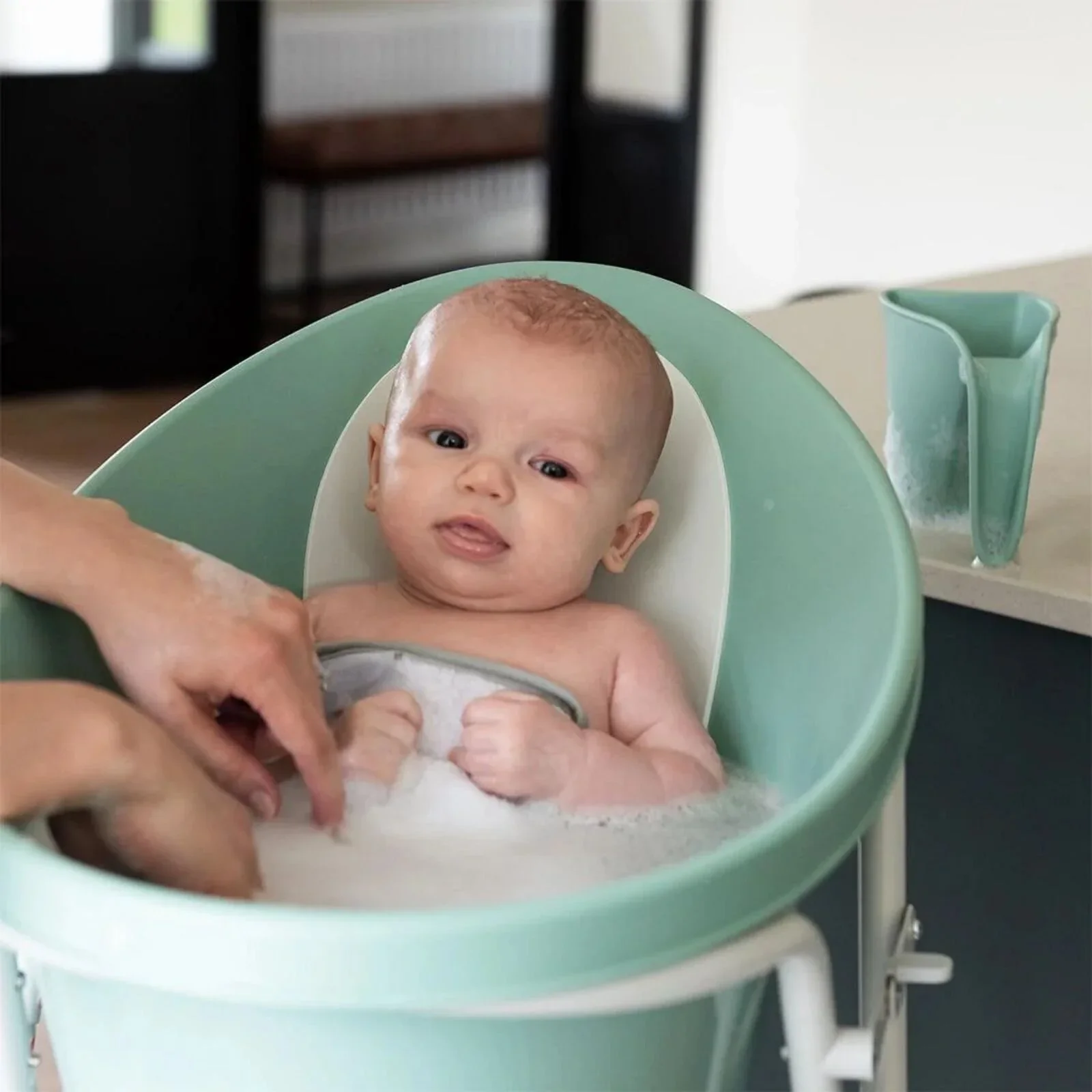 Shnuggle Washy Bath Jug – Eucalyptus - Image 4