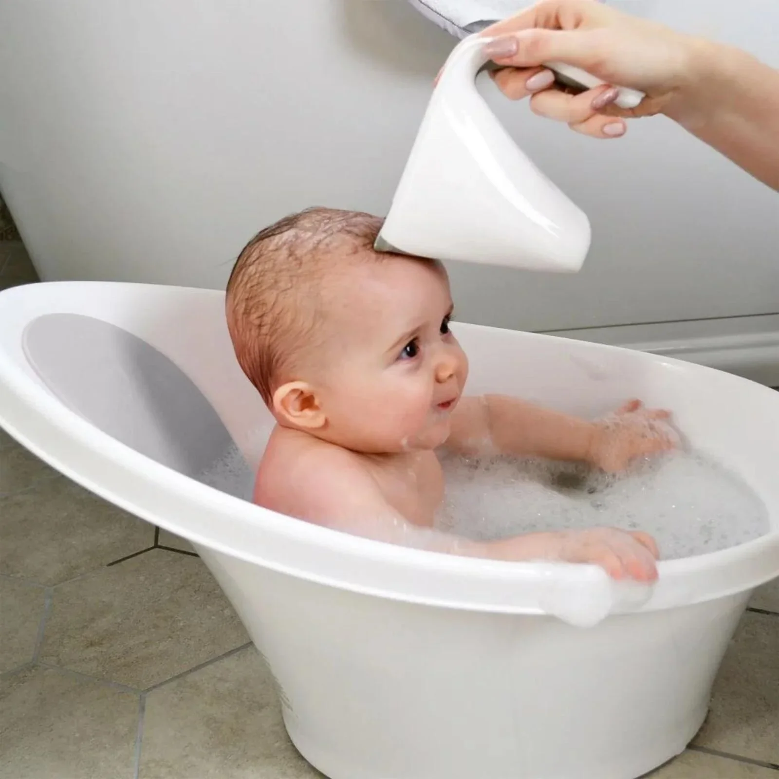 Shnuggle Washy Bath Jug White - Image 2