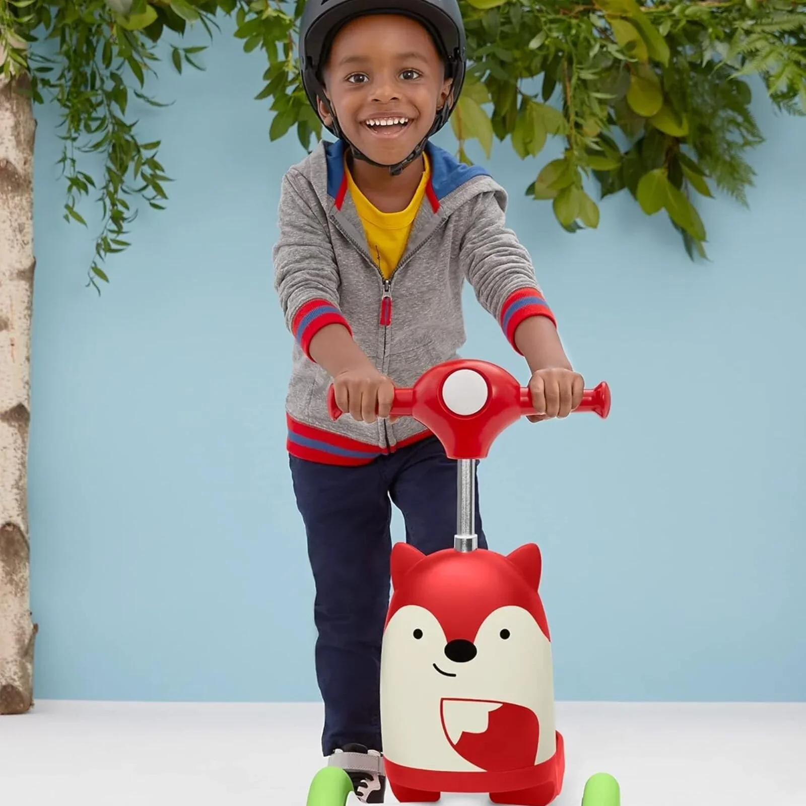 Skip Hop Zoo 3-In-1 Ride On - Fox - Image 8