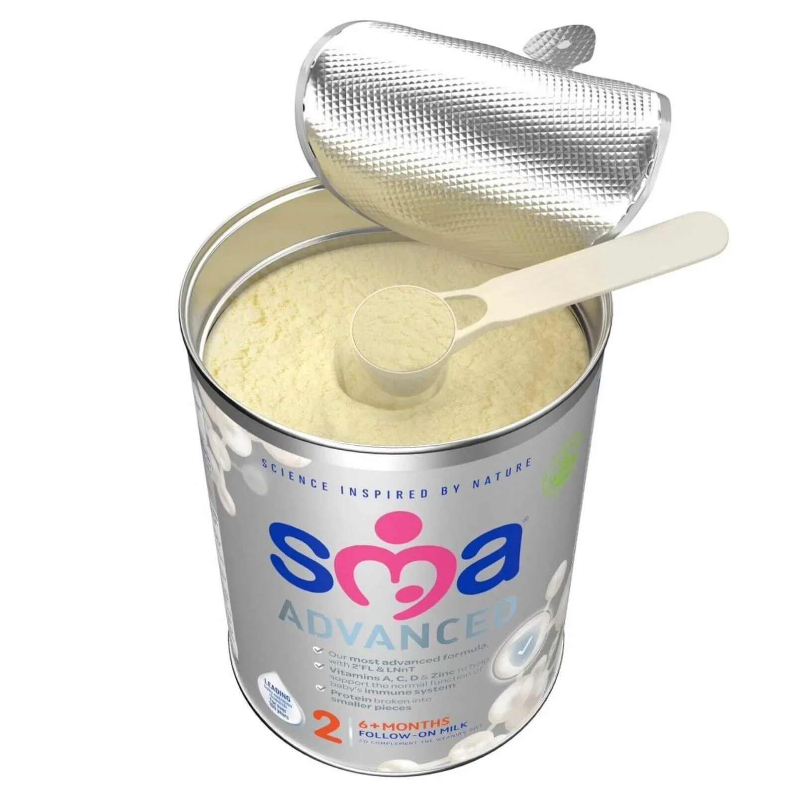 SMA Advanced 2 Follow On Milk Formula 6+ months 800g - Image 2