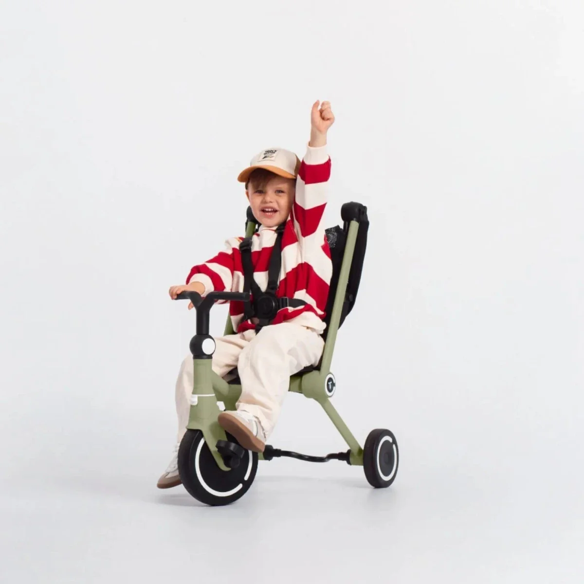 smarTrike Wonder Trike - Olive - Image 8