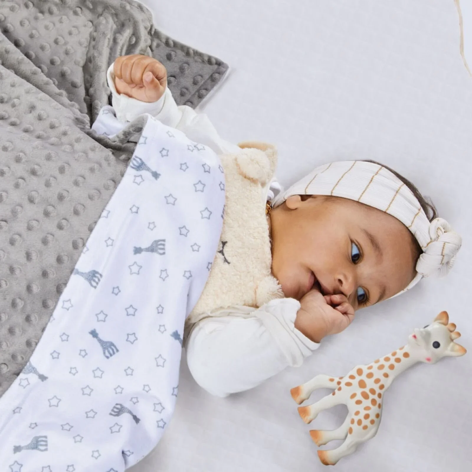 Sophie La Girafe Sophie Doux Teether & Blanket Gift Set 2 pcs - Image 5