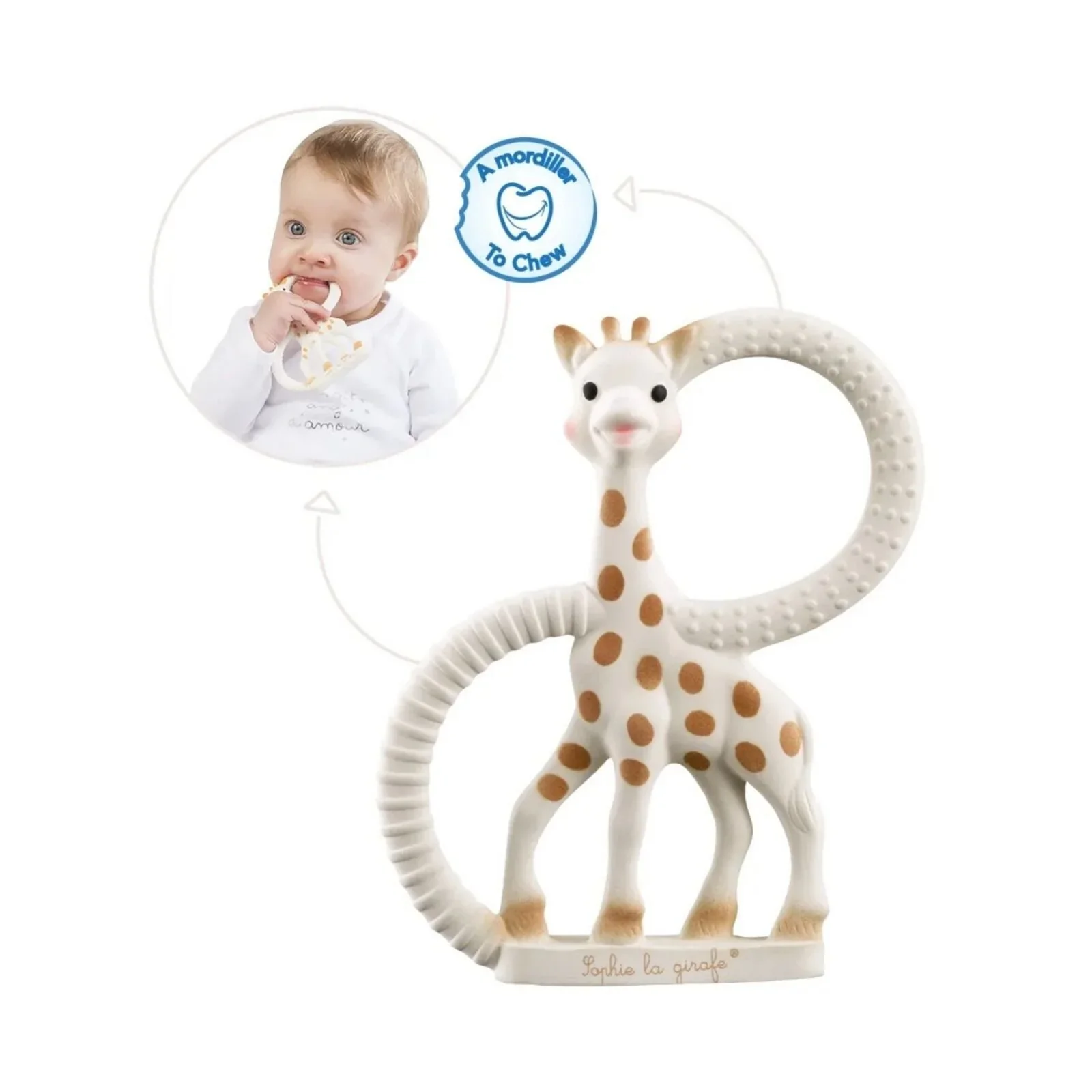 Sophie La Girafe Teething Ring - Image 3