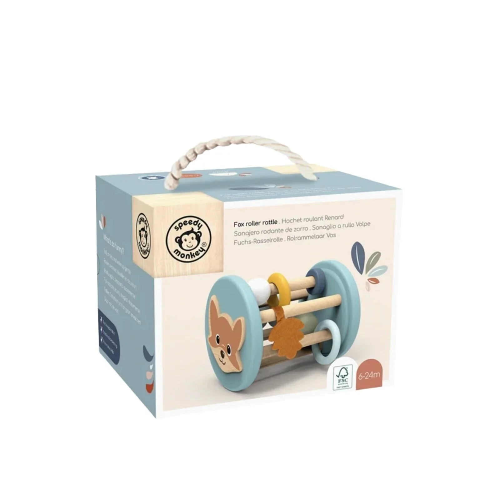 Speedy Monkey Big Roller Rattle - Image 4