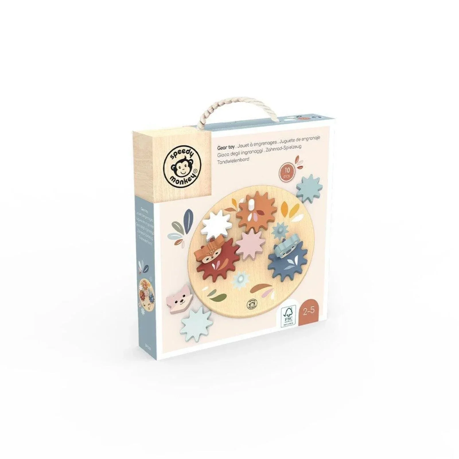 Speedy Monkey Gear Toy - Image 2