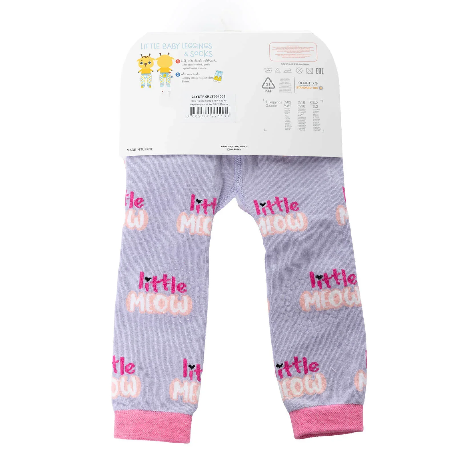 Step Tights and Socks - Lilac - Image 7