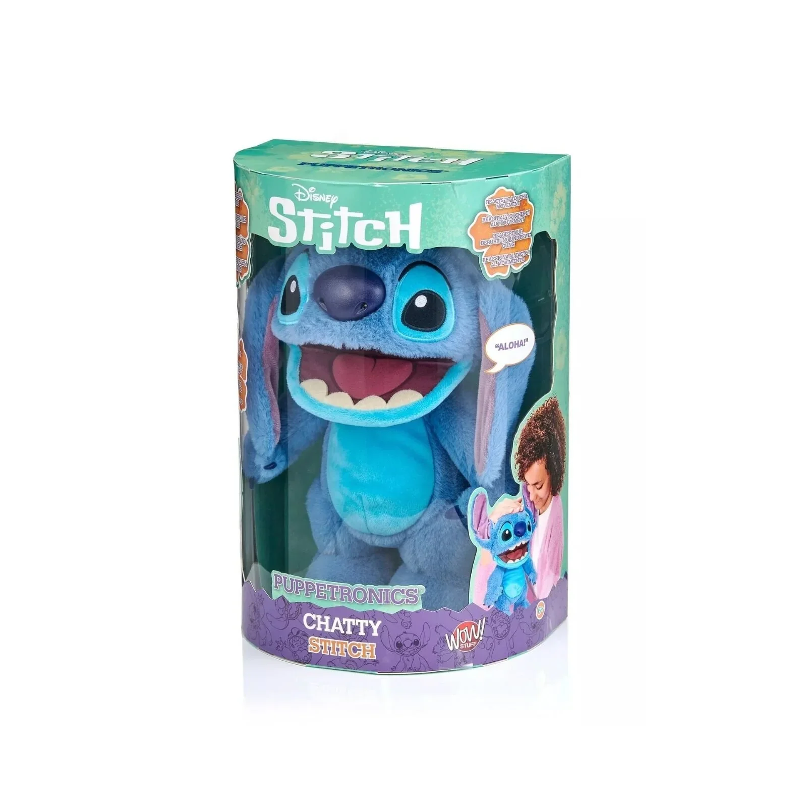 Disney Stitch Chatty Deluxe Puppetronic - Image 4