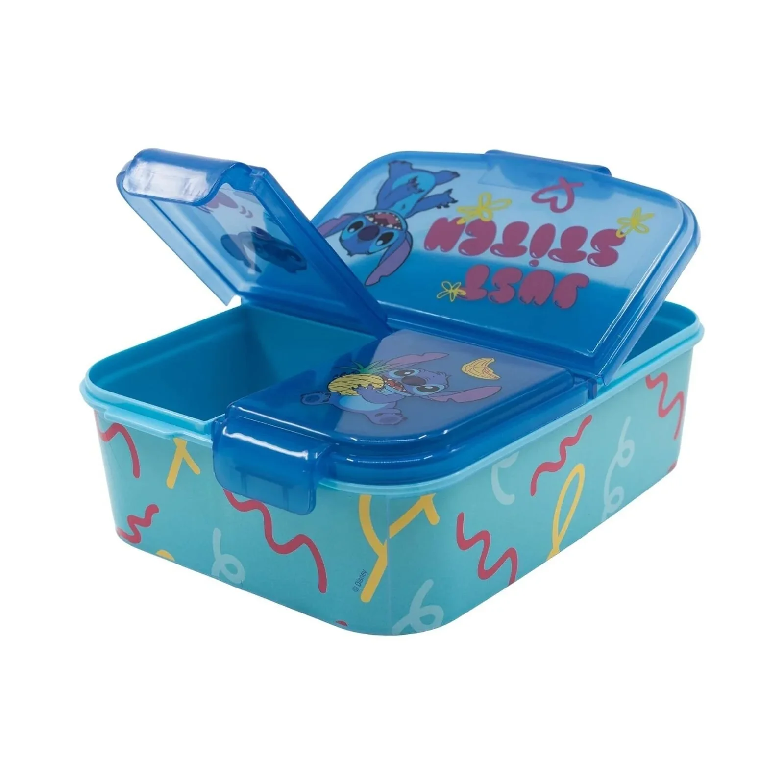 Disney Stitch Palms Multi Compartment Sandwich Box - Image 2