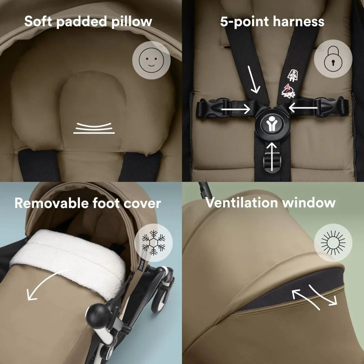 Stokke / Babyzen Stokke YOYO³  0+ Newborn Pack - Black - Image 12