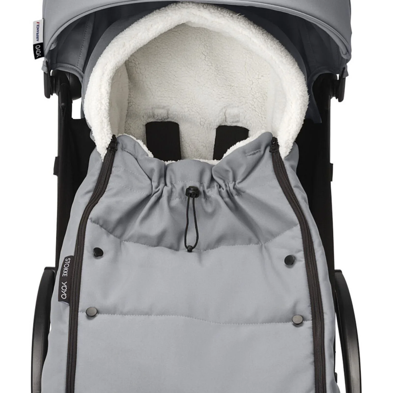 Stokke / Babyzen YOYO Footmuff - Stone - Image 2