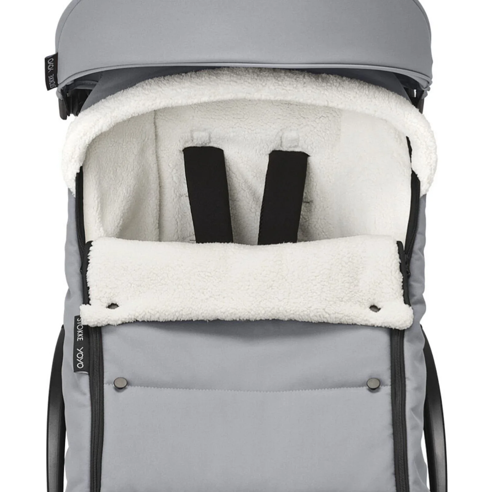Stokke / Babyzen YOYO Footmuff - Stone - Image 5