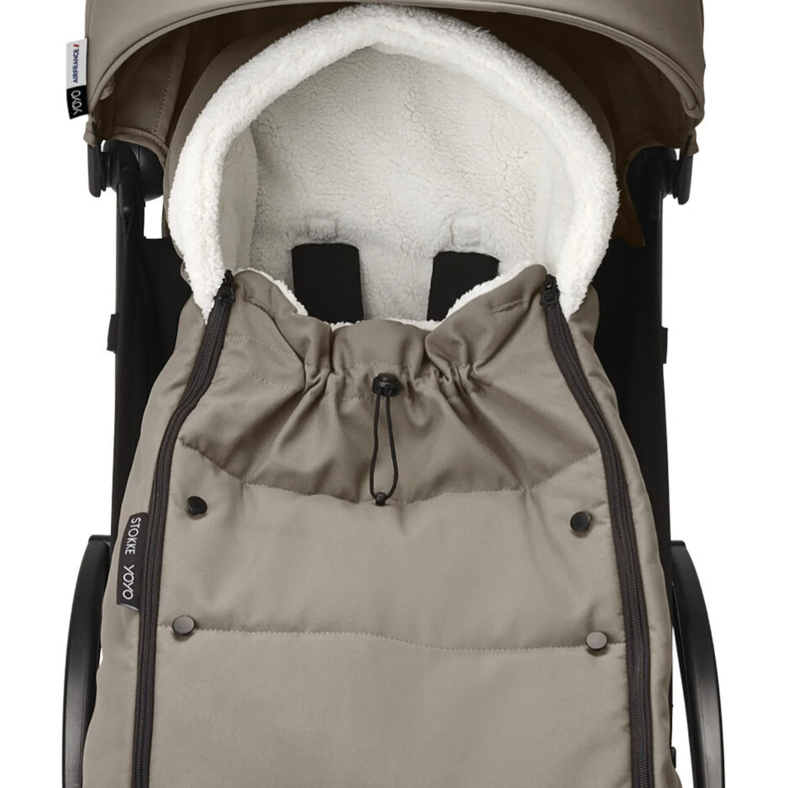 Stokke / Babyzen YOYO Footmuff - Taupe - Image 2