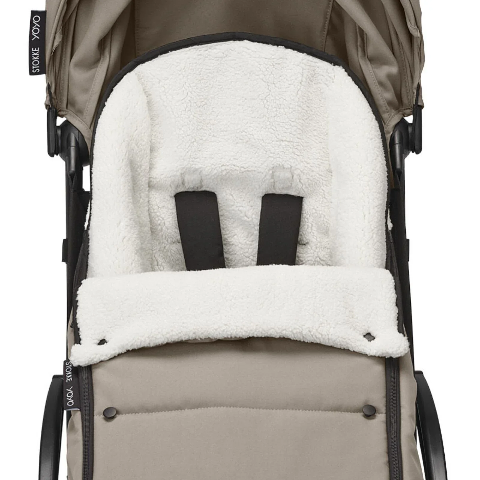 Stokke / Babyzen YOYO Footmuff - Taupe - Image 3