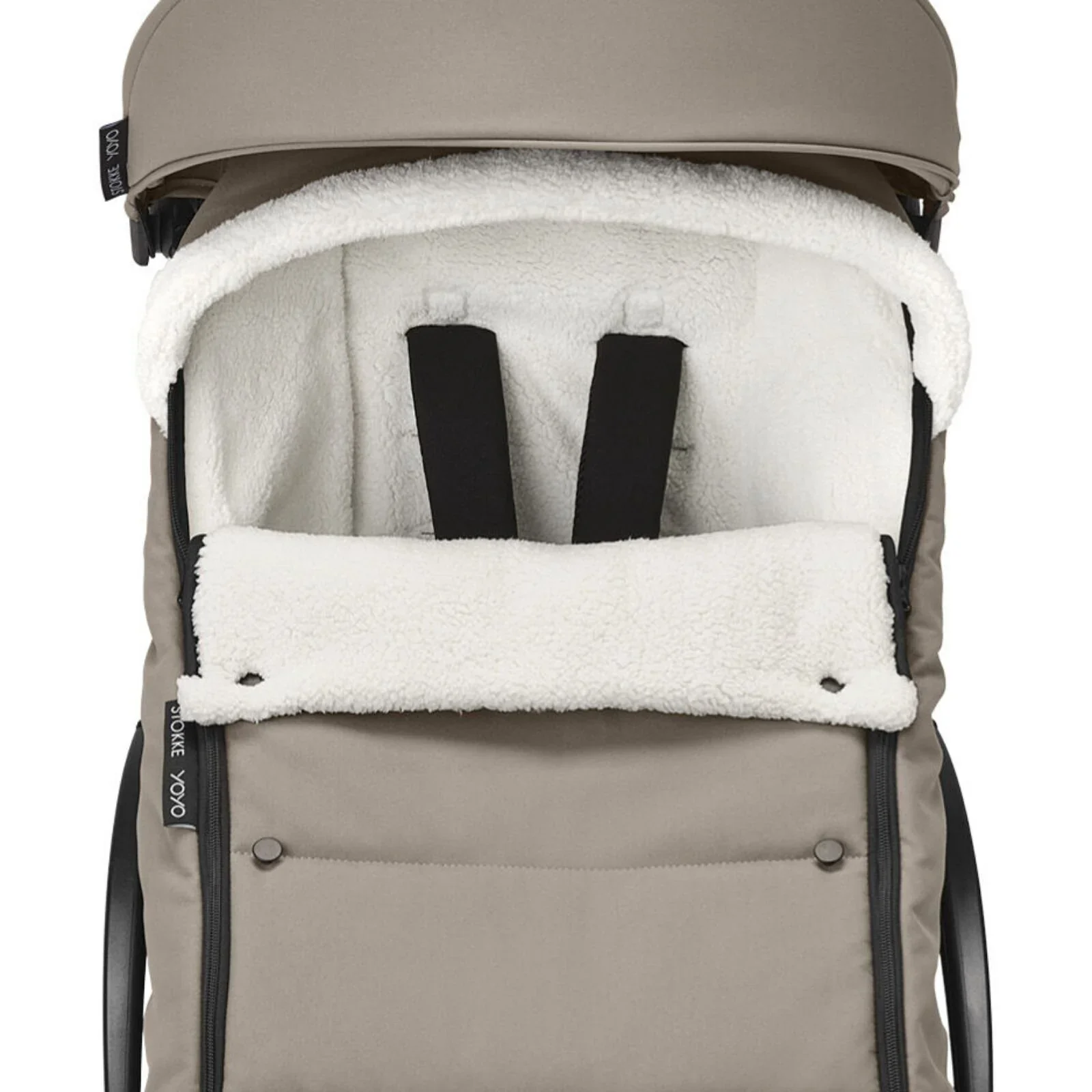 Stokke / Babyzen YOYO Footmuff - Taupe - Image 4